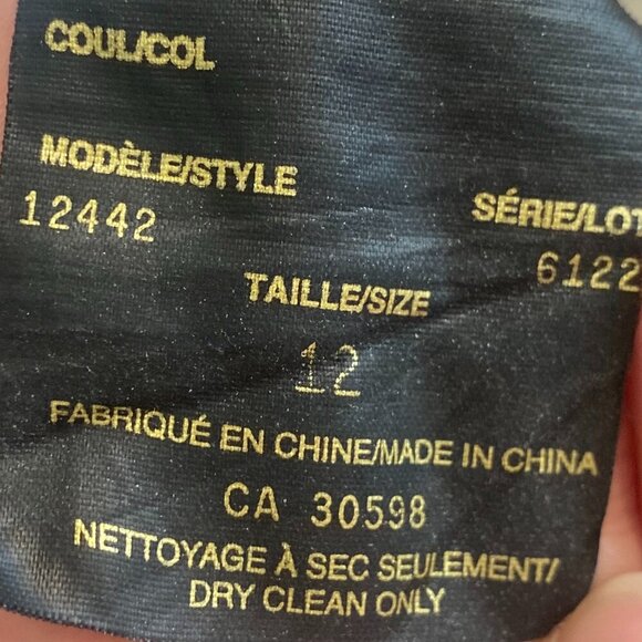 Vintage Luba Paris Trench Coat Emerald Green‎ Long Trench Coat Size Large 12 - Picture 5 of 9